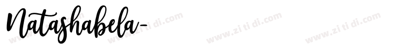 Natashabela字体转换