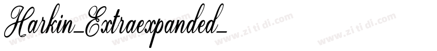 Harkin-Extraexpanded字体转换 Harkin-Extraexpanded字体转换