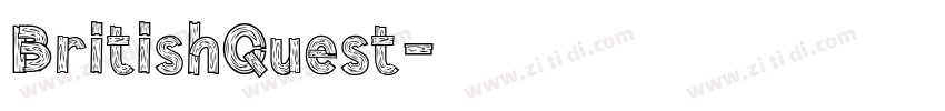 BritishQuest字体转换