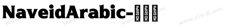 NaveidArabic字体转换