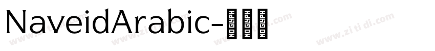 NaveidArabic字体转换