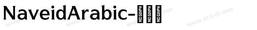 NaveidArabic字体转换