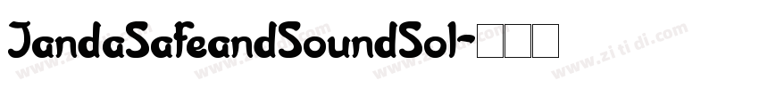JandaSafeandSoundSol字体转换