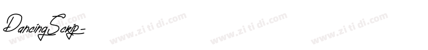 DancingScrip字体转换
