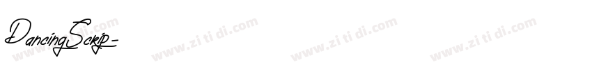 DancingScrip字体转换