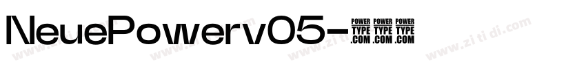 NeuePowerv05字体转换 NeuePowerv05字体转换