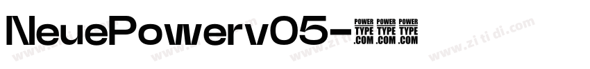 NeuePowerv05字体转换 NeuePowerv05字体转换