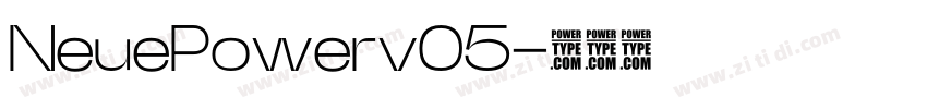NeuePowerv05字体转换 NeuePowerv05字体转换