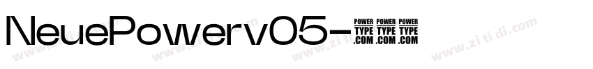 NeuePowerv05字体转换 NeuePowerv05字体转换