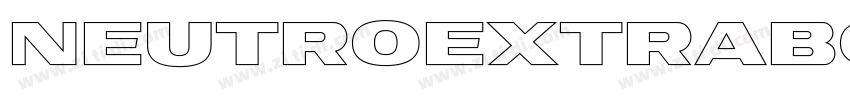 NeutroExtraBold字体转换