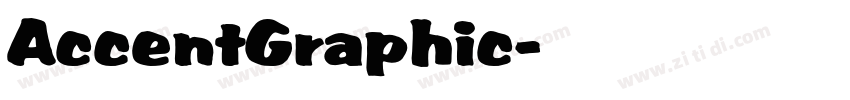 AccentGraphic字体转换