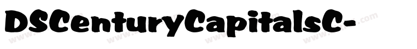 DSCenturyCapitalsC字体转换