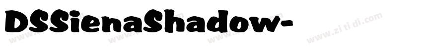 DSSienaShadow字体转换