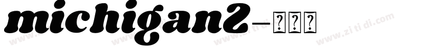 michigan2字体转换