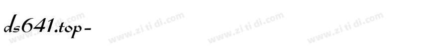 ds641.top字体转换