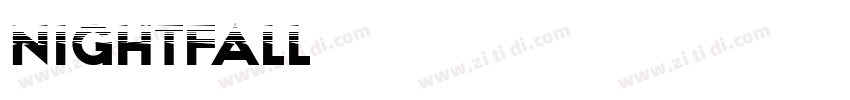 Nightfall字体转换