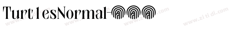 Turt1esNormal字体转换