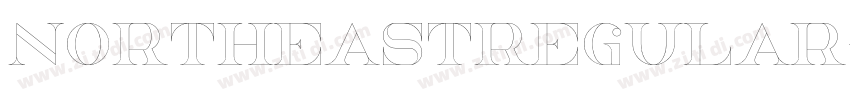 NorthEastRegular字体转换