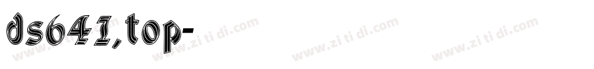 ds641.top字体转换