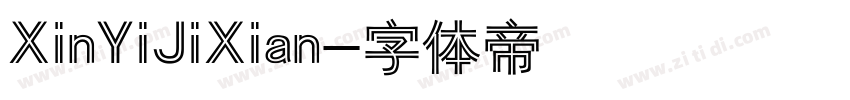 XinYiJiXian字体转换