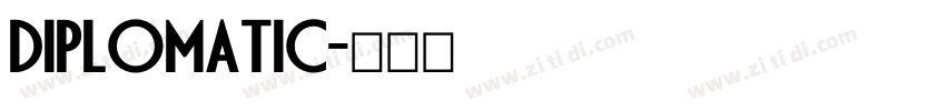 Diplomatic字体转换