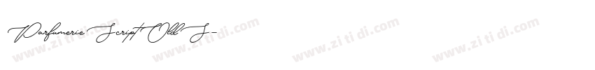 ParfumerieScriptOldS字体转换