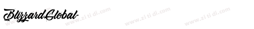 BlizzardGlobal字体转换