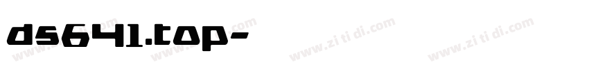 ds641.top字体转换