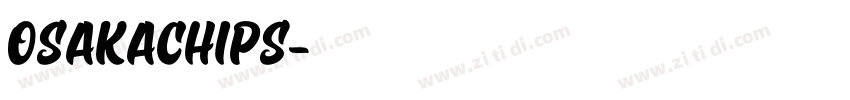 OsakaChips字体转换