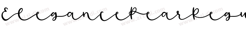 ElegancePearRegular字体转换