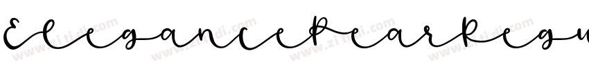 ElegancePearRegular字体转换