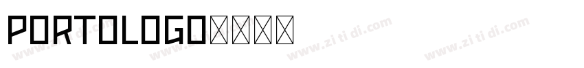 portologo字体转换
