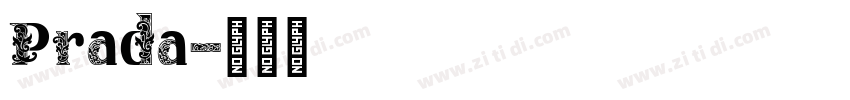 Prada字体转换