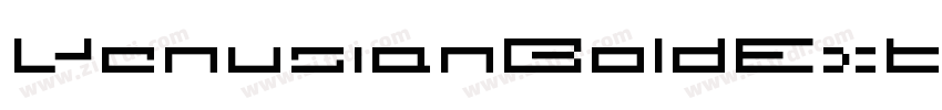 VenusianBoldExtended字体转换