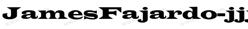 JamesFajardo字体转换
