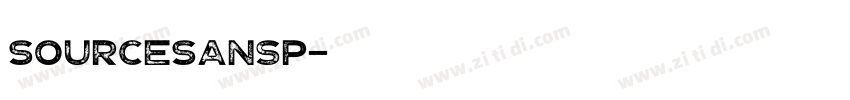 SourceSansP字体转换 SourceSansP字体转换