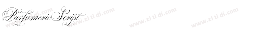 ParfumerieScript字体转换