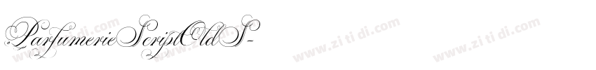 ParfumerieScriptOldS字体转换