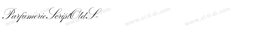 ParfumerieScriptOldS字体转换