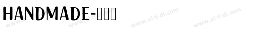 Handmade字体转换