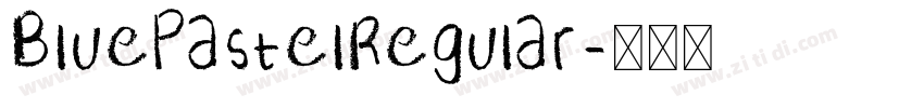 BluePastelRegular字体转换