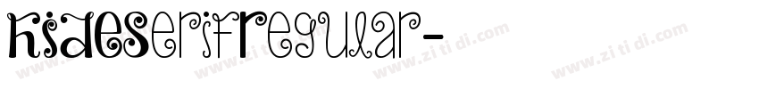 HIDESerifRegular字体转换