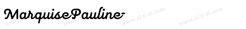 MarquisePauline字体转换