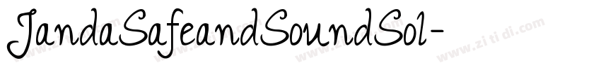JandaSafeandSoundSol字体转换