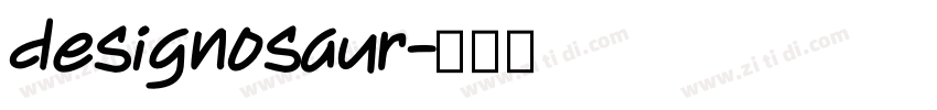 designosaur字体转换
