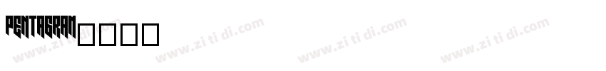 pentagram字体转换 pentagram字体转换