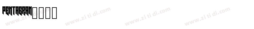 pentagram字体转换 pentagram字体转换