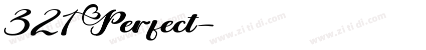 321Perfect字体转换