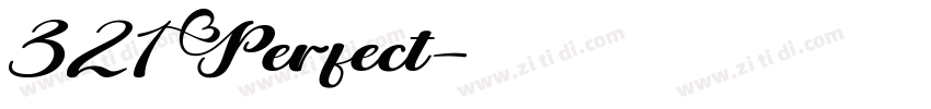 321Perfect字体转换