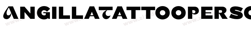 AngillaTattooPersona字体转换